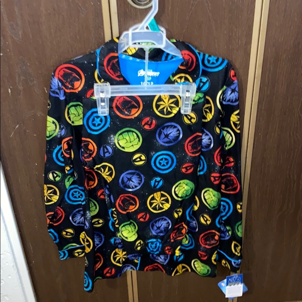 Brand New Advengers Pajama set size 10/12